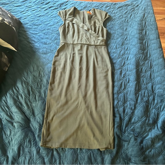 Retro / vintage cocktail party pencil dress - Picture 3 of 7